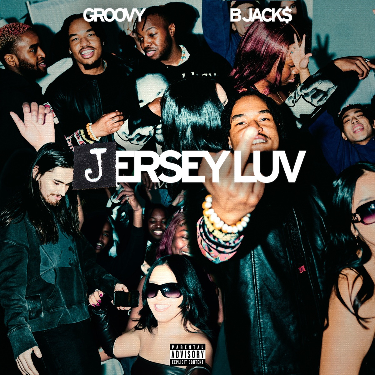 jersey luv - Single by GROOVY & B Jack$ album cover