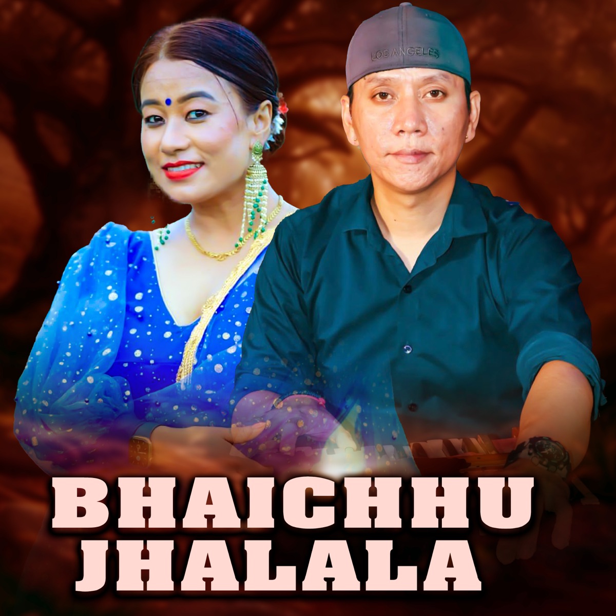 Bhaichhau Jhalala - Single by Bimala Shrees & Nabin Rana album cover