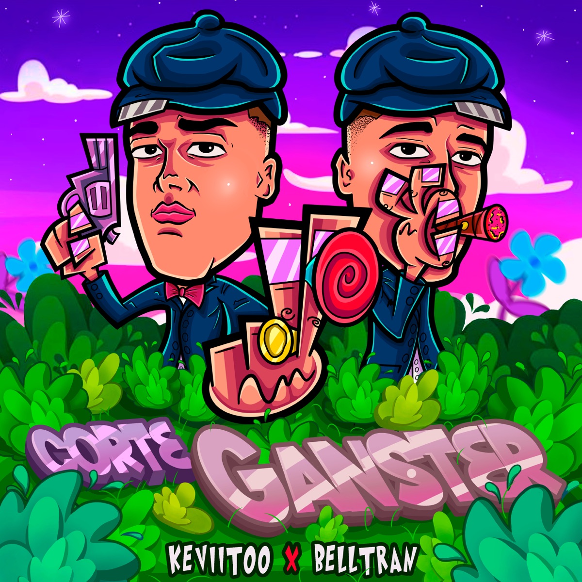 Corte Gánster - Single by keviitoo & Belltran album cover