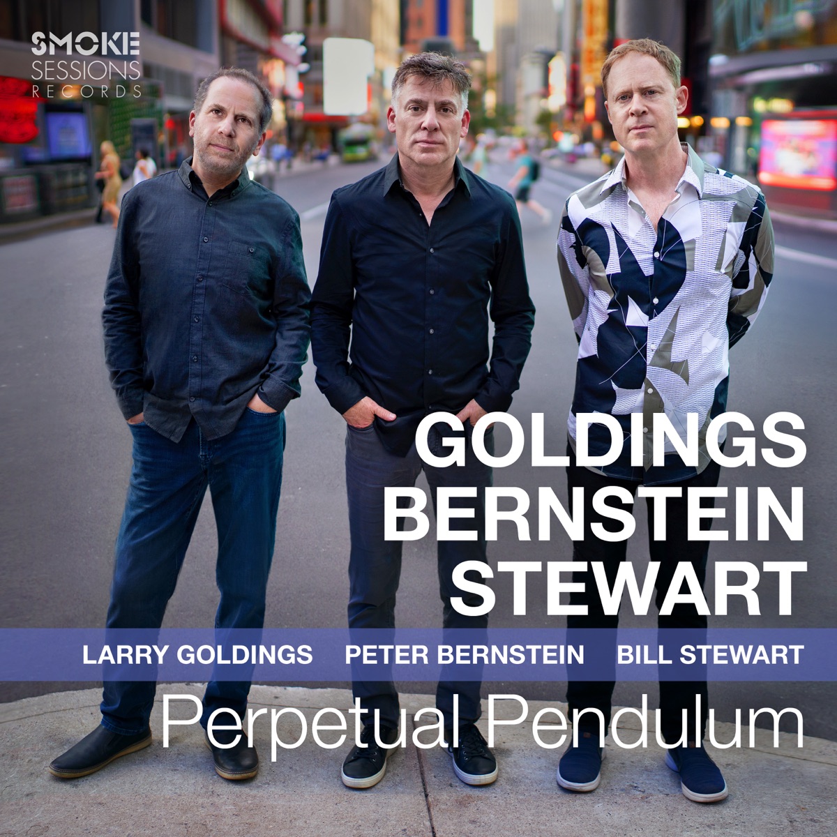 Perpetual Pendulum by Larry Goldings, Peter Bernstein & Bill Stewart album cover