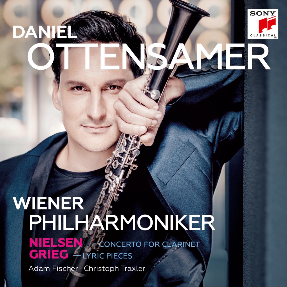 Nielsen - Grieg by Daniel Ottensamer, Vienna Philharmonic, Ádám Fischer & Christoph Traxler album cover