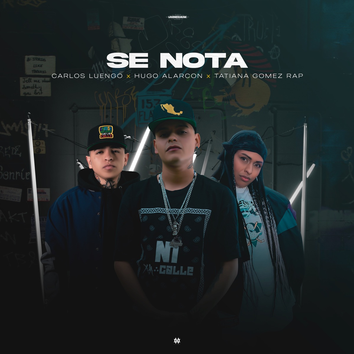 Se Nota - Single by Carlos Luengo, Hugo Alarcon & Tatiana Gomez Rap album cover