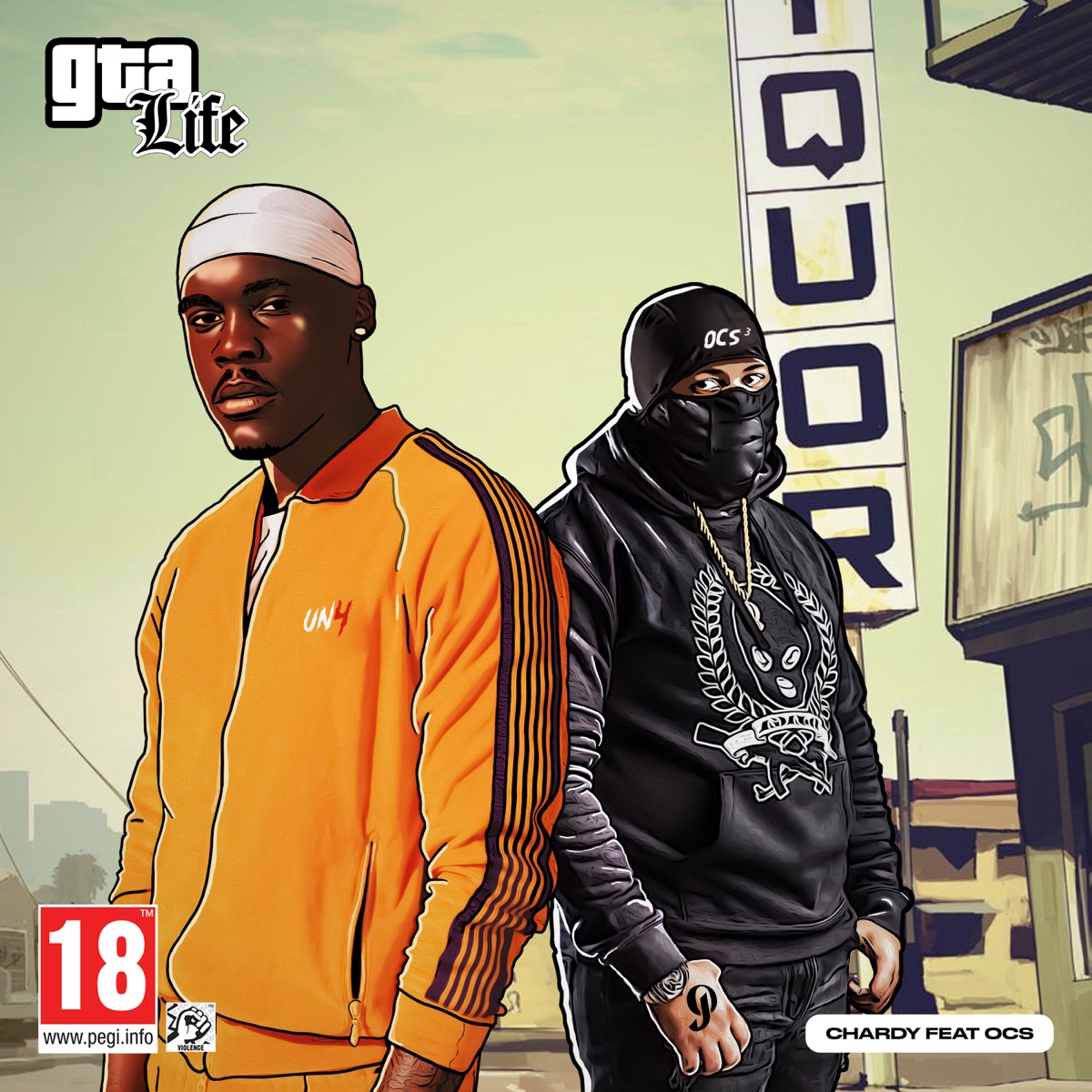 GTA Life (feat. OCS) - Single by Chardy album cover