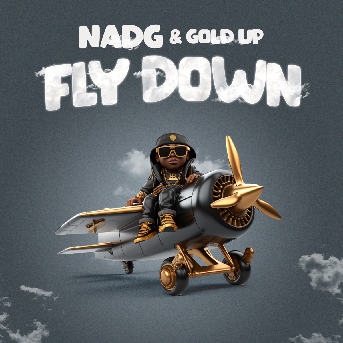 Fly Down - Single by Nadg & Gold Up album cover
