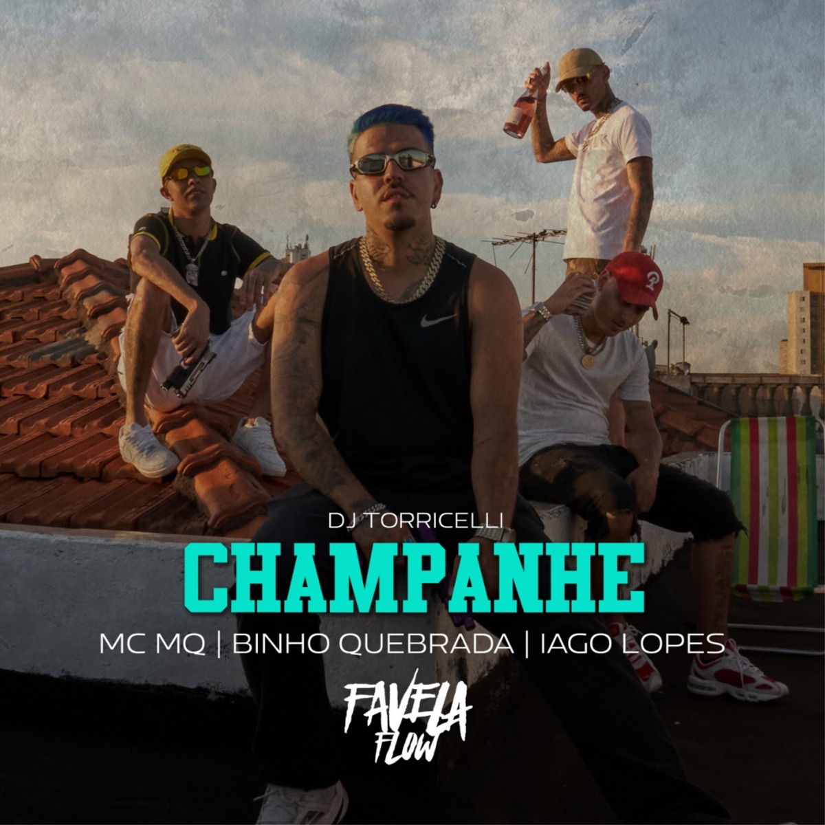 Champanhe - Single by DJ Torricelli, Binho Quebrada, MC Mq & Iago Lopes album cover