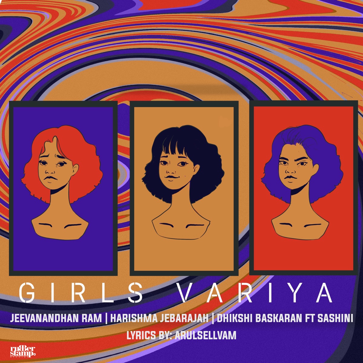 Girls Variya (feat. Sashini) - Single by Jeevanandhan Ram, Harishma Jebarajah & Dhikshi Baskaran album cover