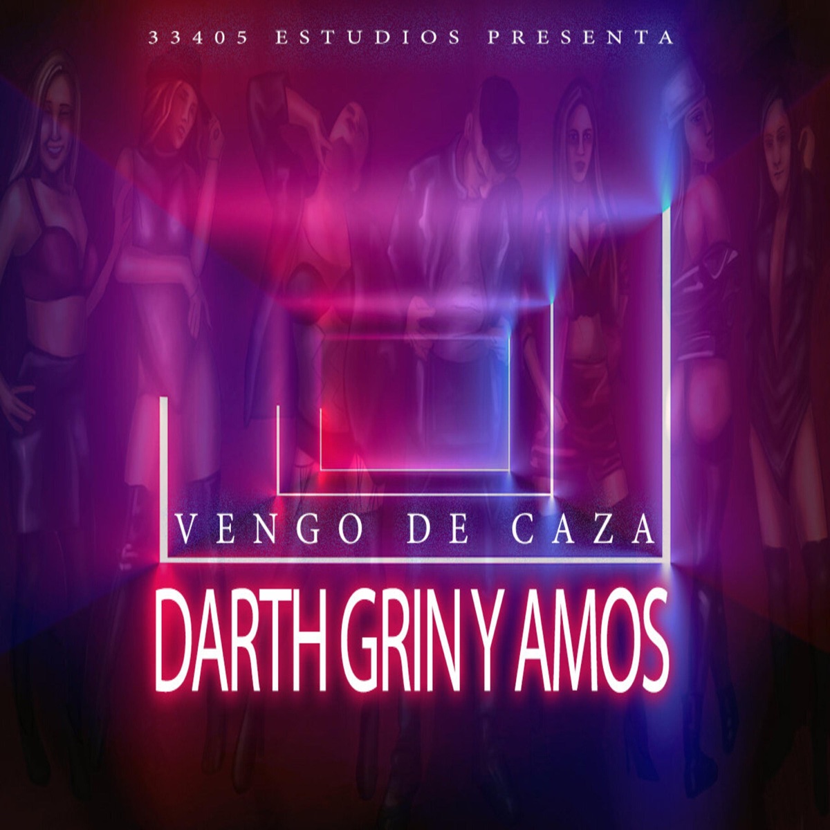 Vengo de caza (feat. Darth Grin) - Single by Amoselescritor album cover