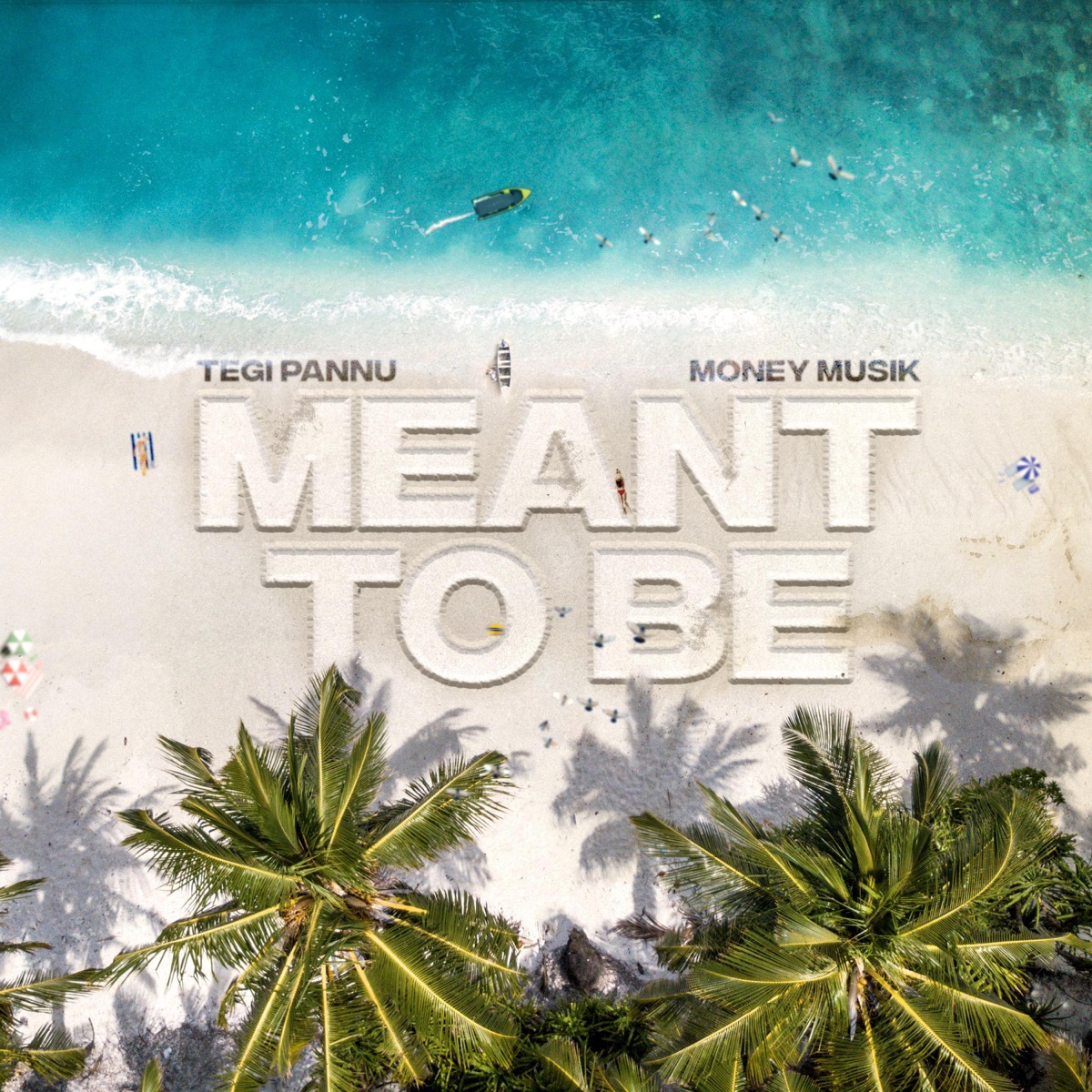 Meant To Be - Single by Tegi Pannu & Money Musik album cover