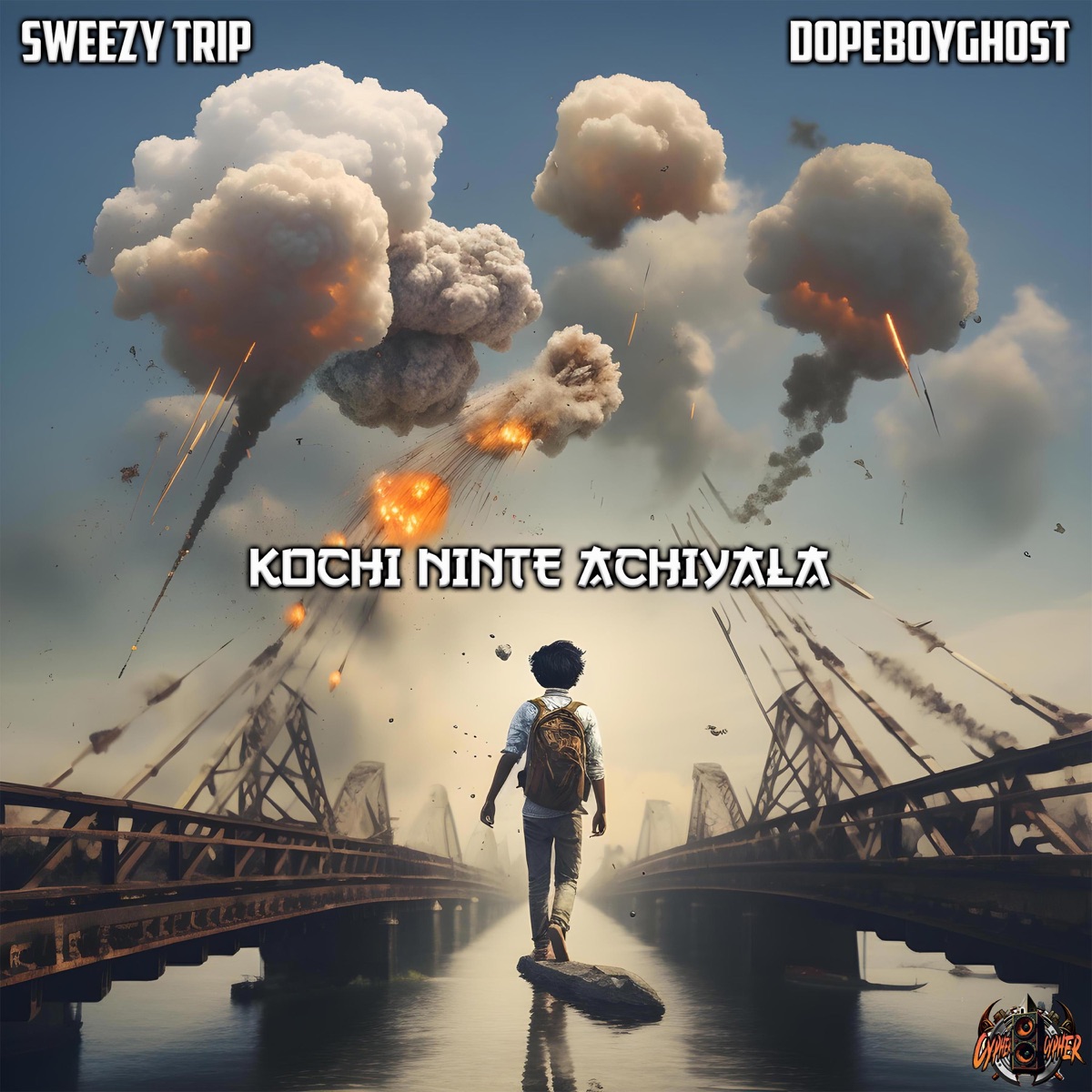 Kochi Ninte Achiyala - Single by Dopeboyghost & Sweezy Trip album cover