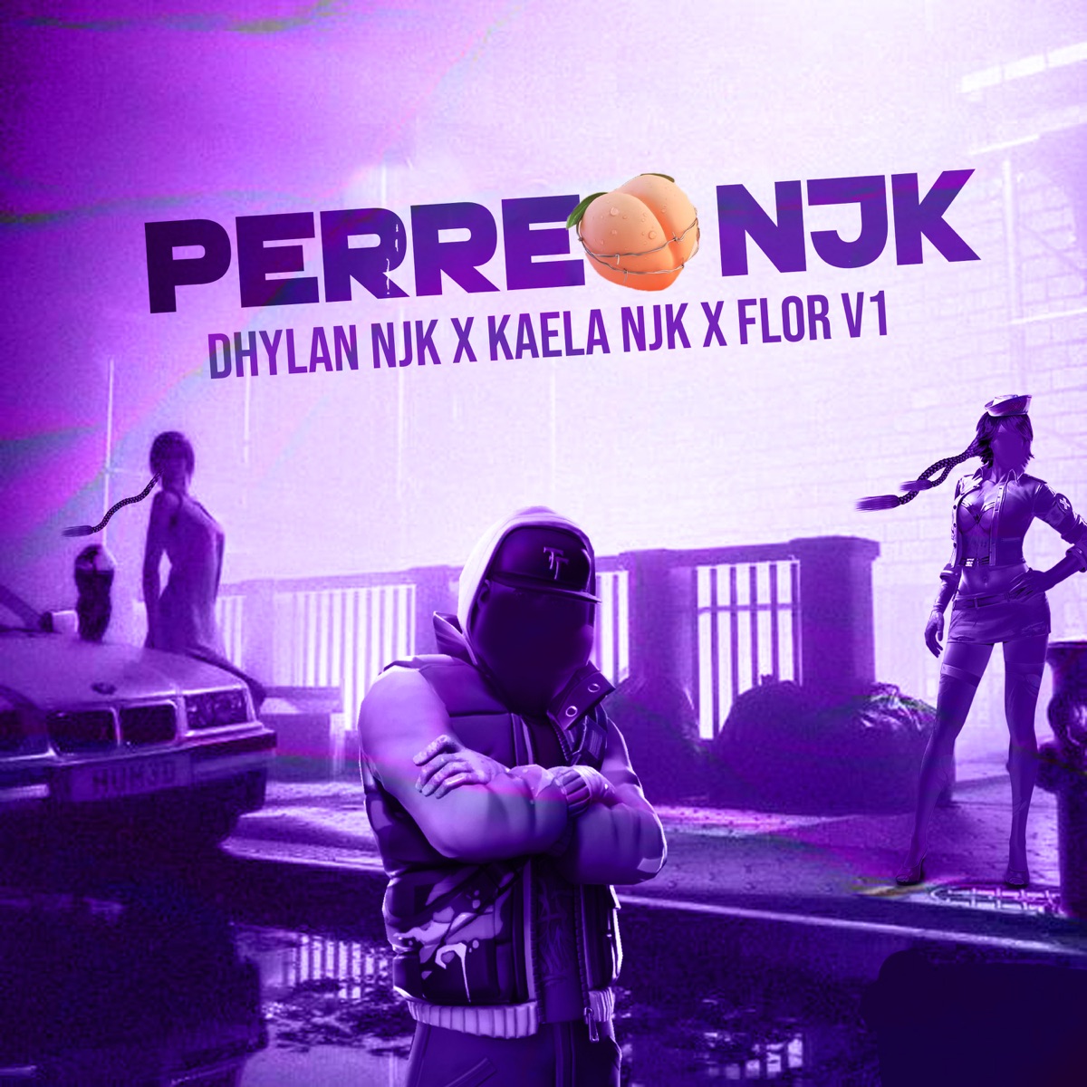 Perreo Njk (feat. Dhylan_njk & florv1 oficial) - Single by Kaela.njk album cover