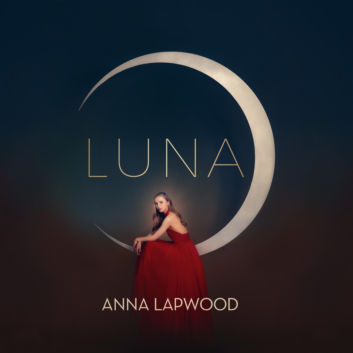 Luna by Anna Lapwood album cover
