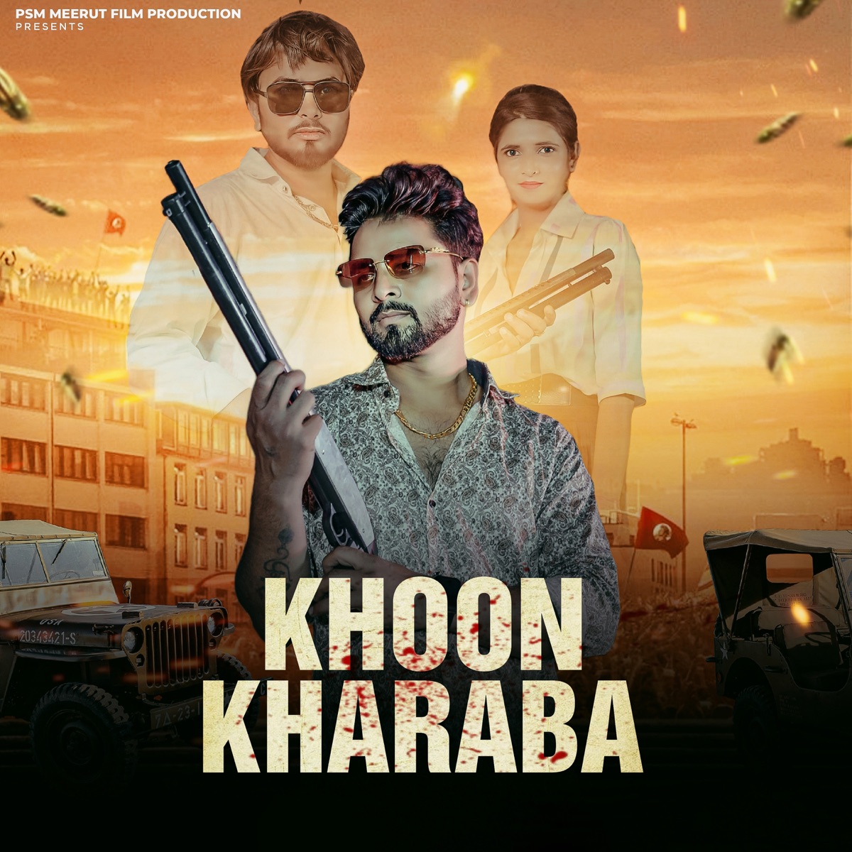 Khoon Kharaba (feat. Krishan Mandha & Parmod Sharma) - Single by Mohit sharma album cover