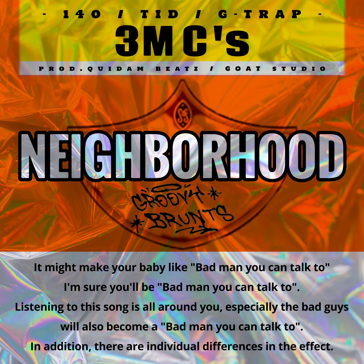 Neighborhood - Single by groovy brunts & Quidam Beatz album cover