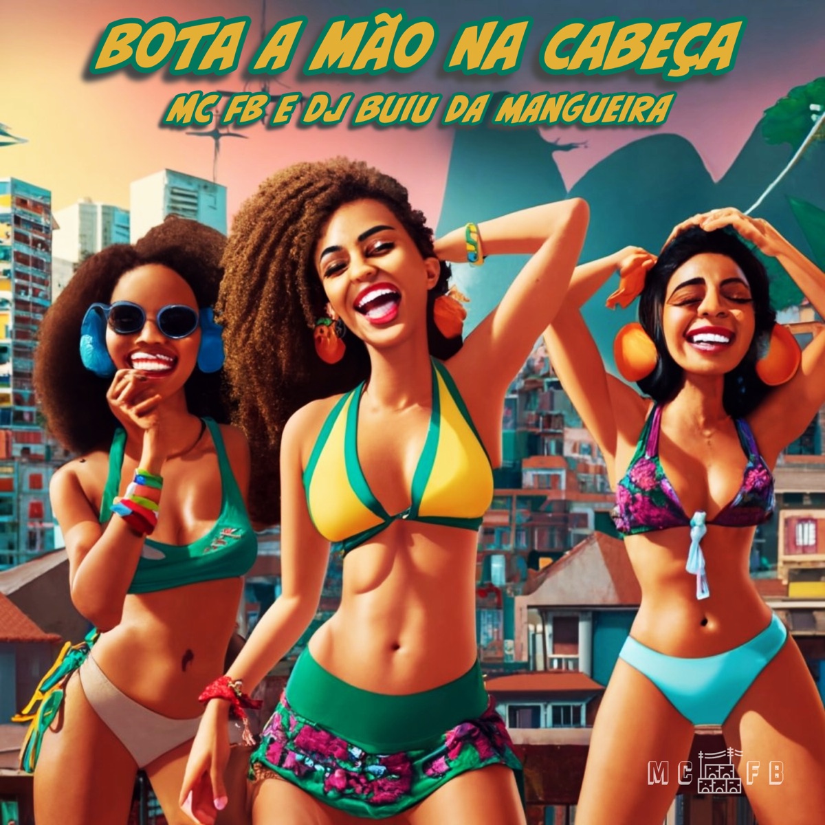 Bota a Mão na Cabeça - Single by MC FB & DJ Buiu da Mangueira album cover