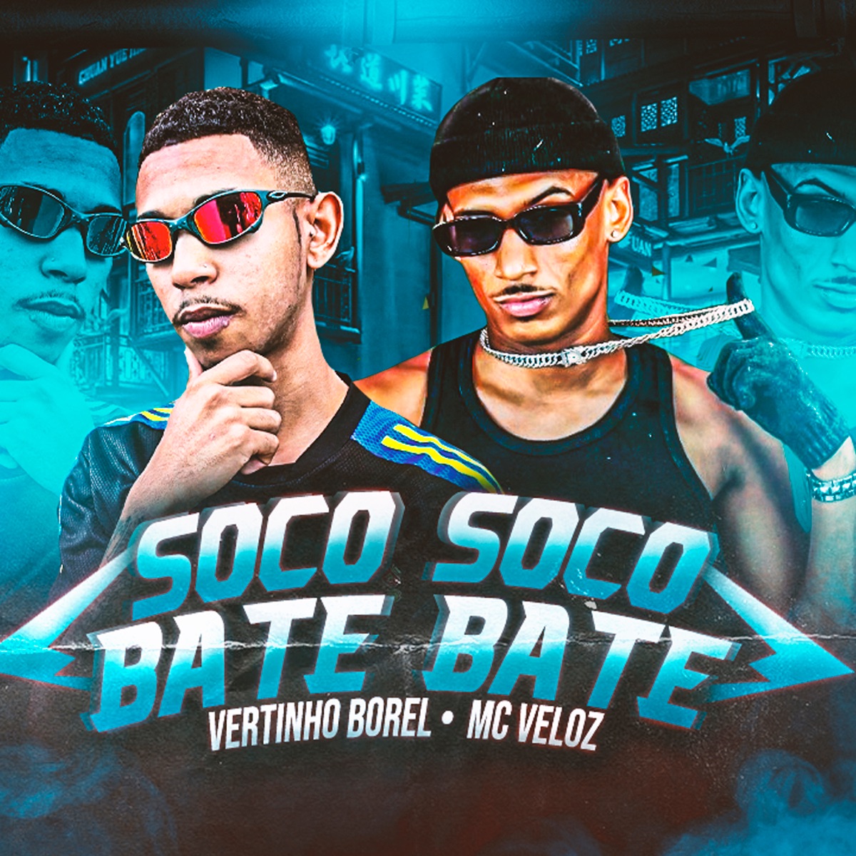 Soco Soco Bate Bate - Single by Mc Veloz & vertinho borel album cover