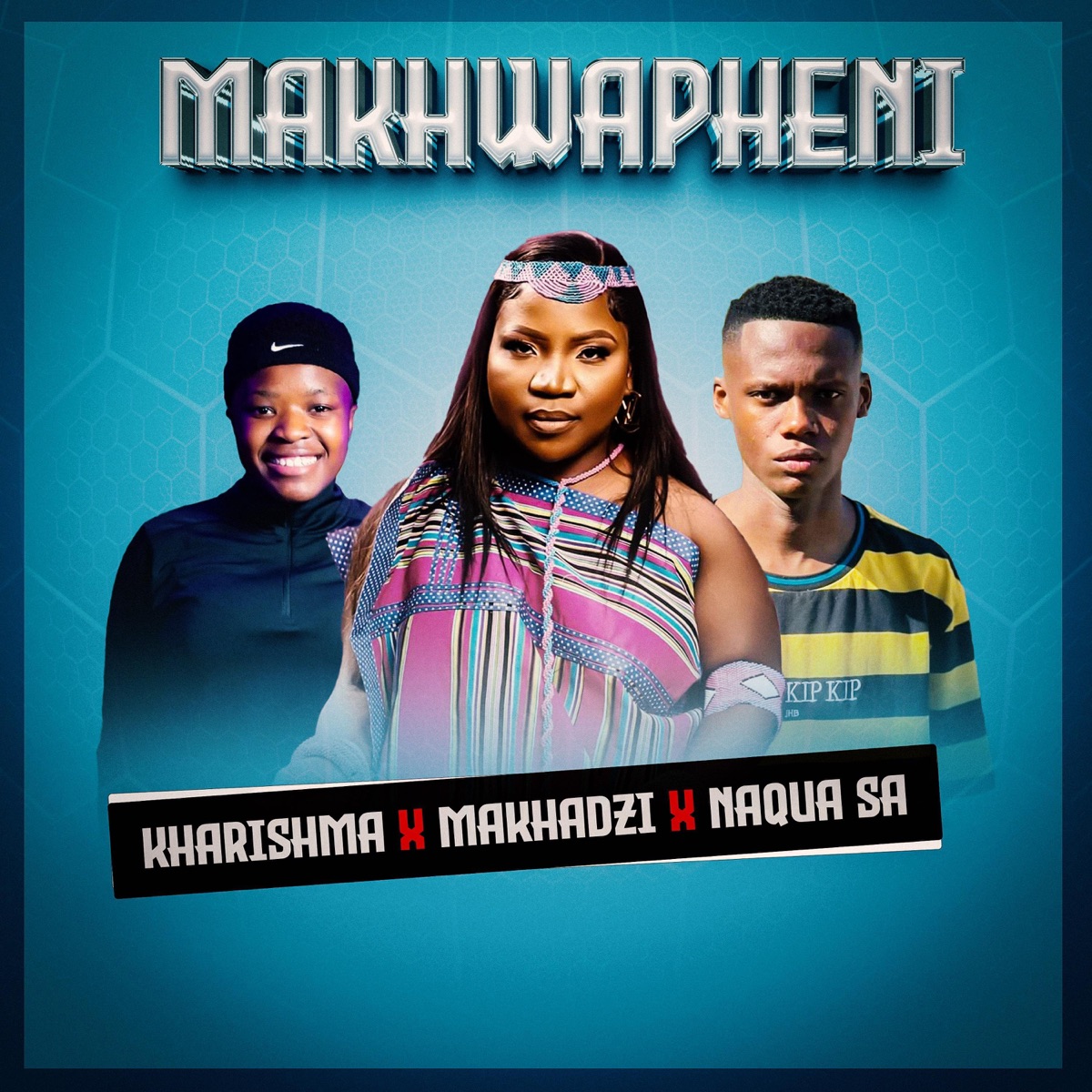Makhwapheni (feat. Makhadzi & Kharishma) - Single by Naqua SA album cover