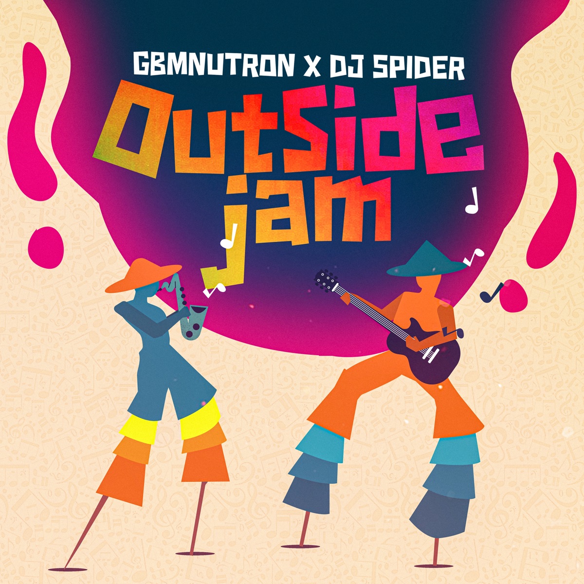 Outside Jam - Single by GBM Nutron & Dj Spider album cover