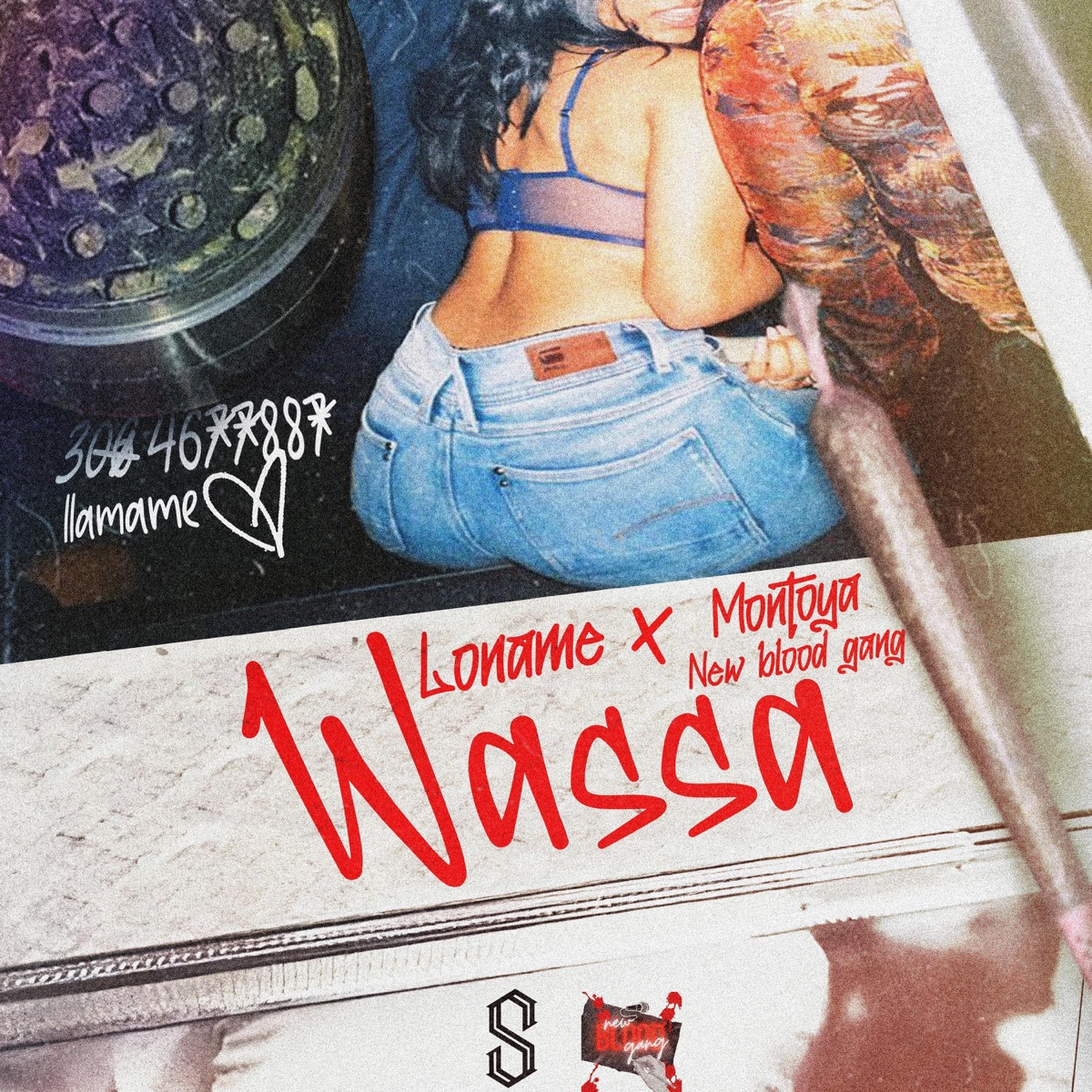 Wassa (feat. New Blood Gang) - Single by Loname & Montoya album cover
