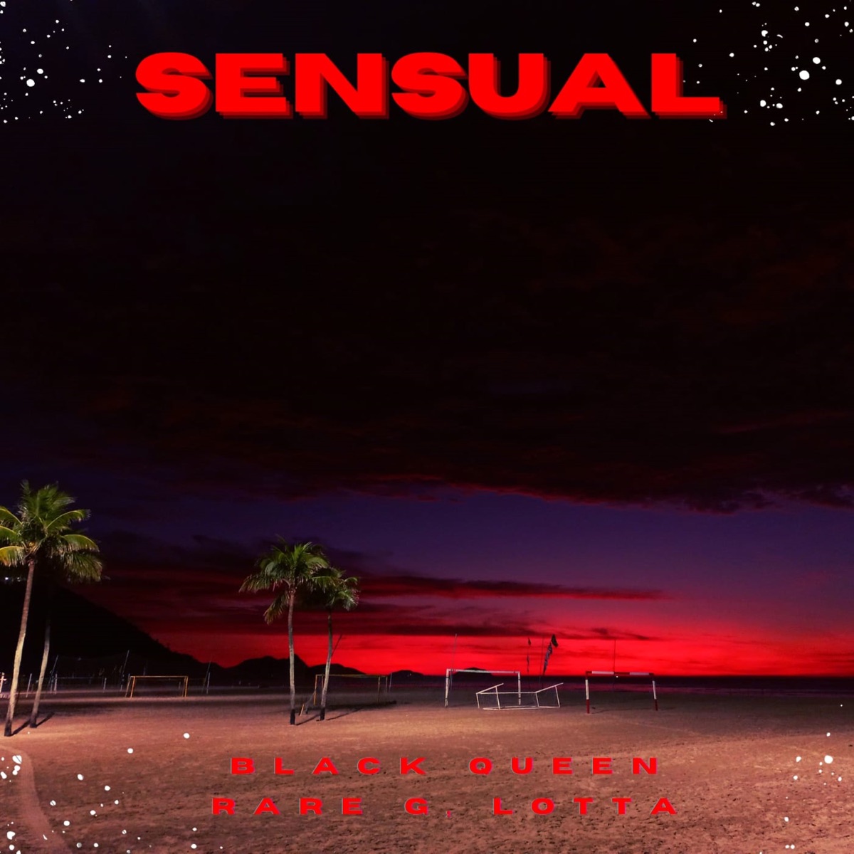 Sensual - Single by Black Queen, Rare G & Lotta album cover