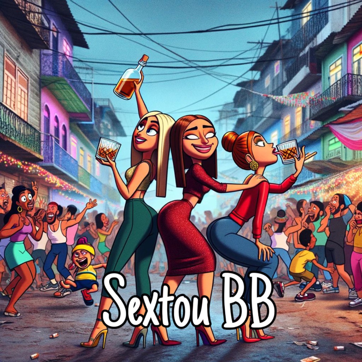 Sextou Bb - Single by Ricky Ribeiro, MC THONY & Mc Da Tz album cover