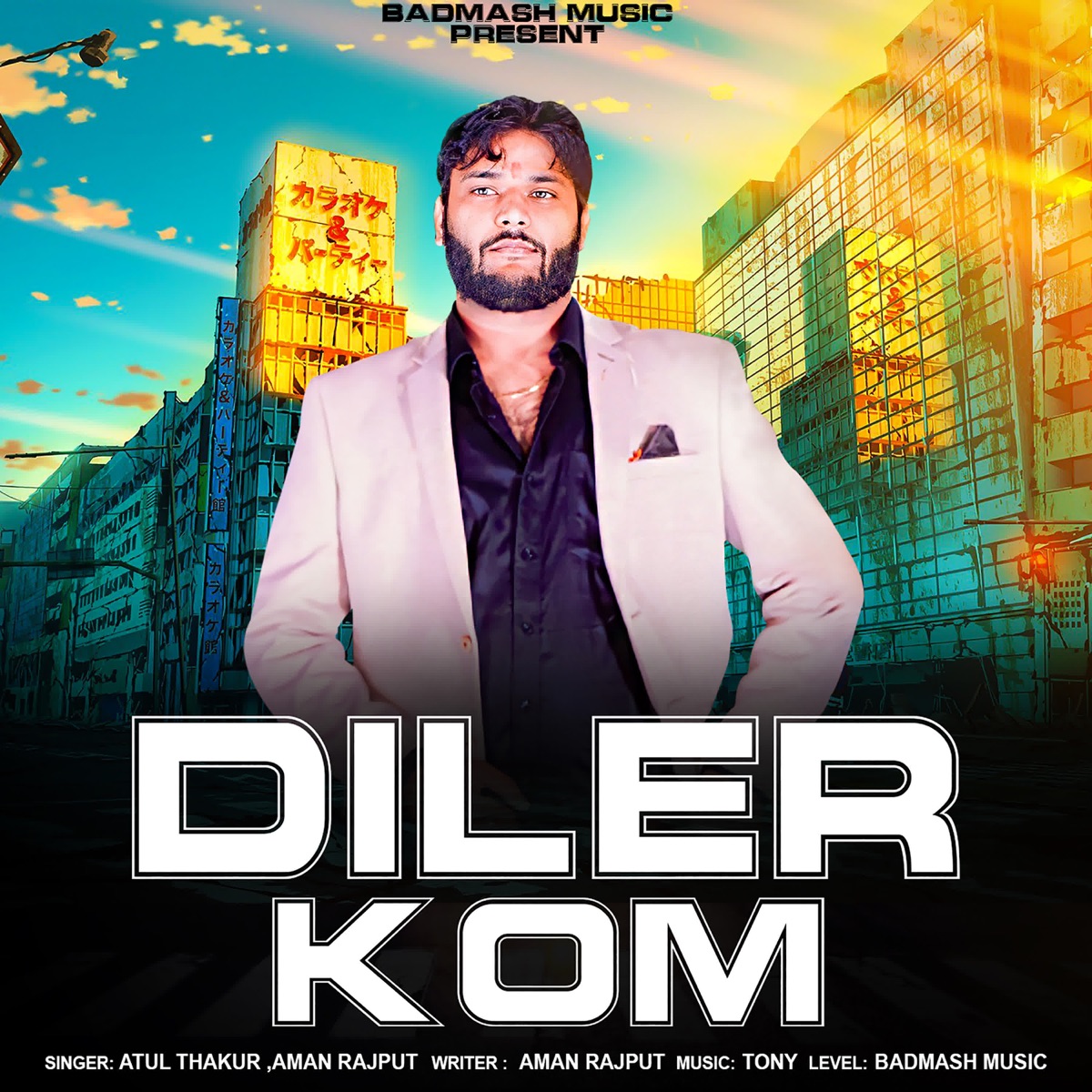 Diler Kom - Single by Atul Thakur & Aman Rajput album cover