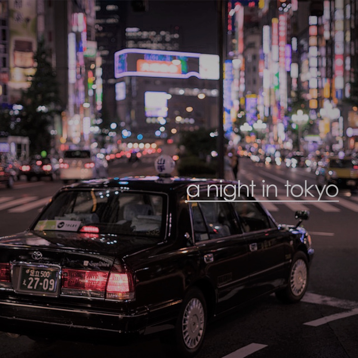 A Night In Tokyo - Single by Cherubba album cover