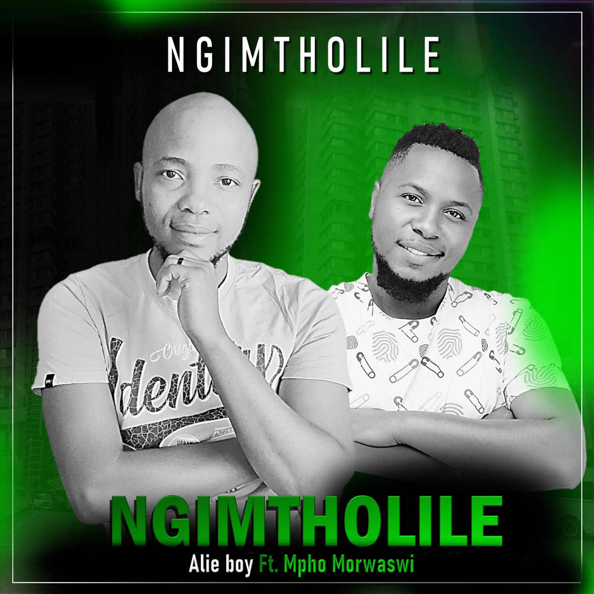 Ngimtholile (feat. Mpho Morwaswi) - Single by Alie boy album cover