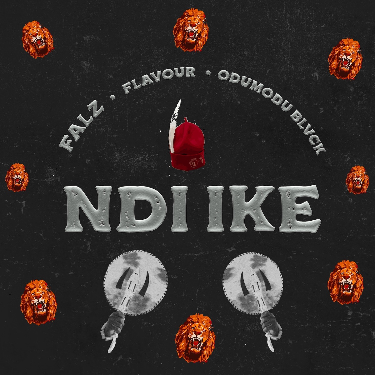 Ndi Ike - Single by Falz, Flavour & ODUMODUBLVCK album cover