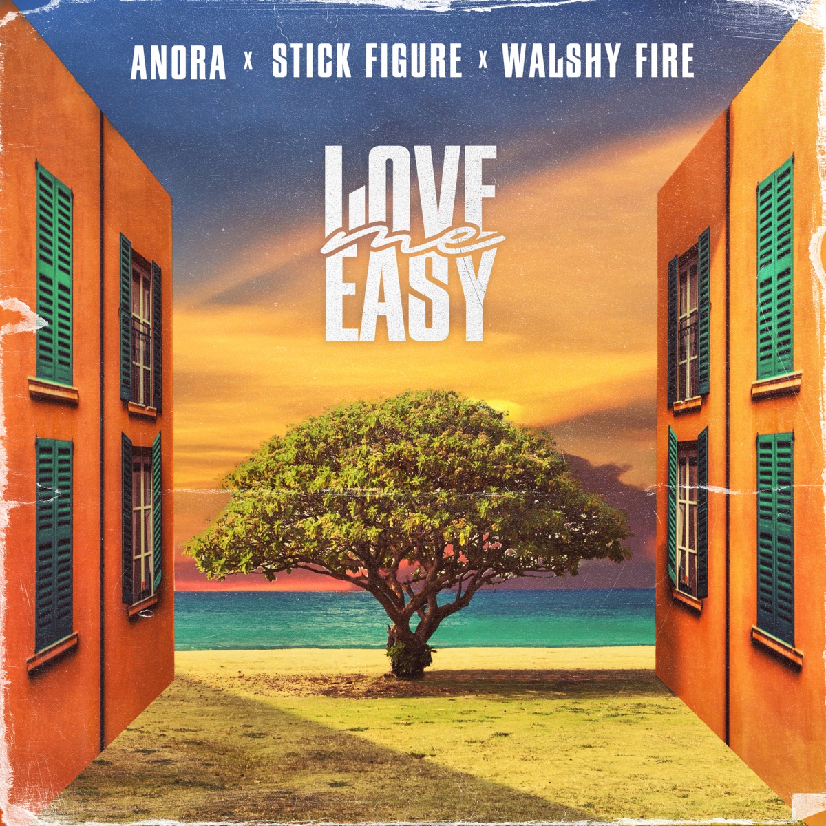 Love Me Easy - Single by ANORA, Stick Figure & Walshy Fire album cover