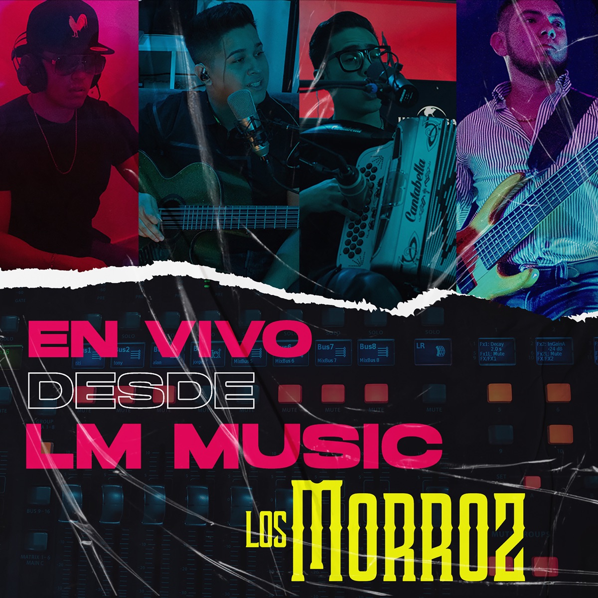 En Vivo Desde LM Music (En Vivo) by Los Morroz album cover