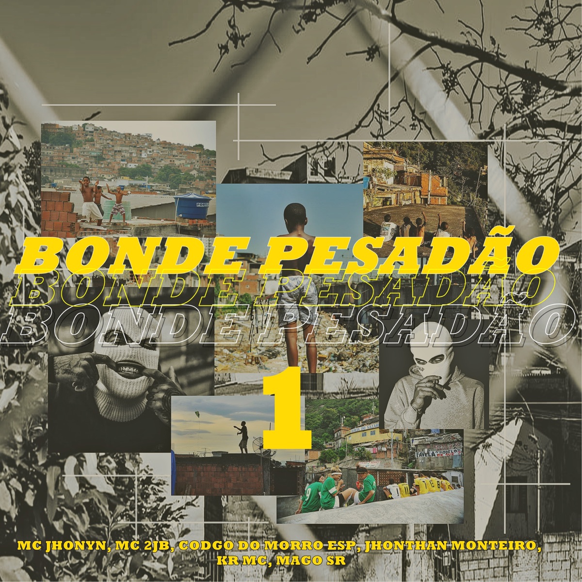 Bonde Pesadão 1 (feat. Jhonathan Monteiro, Mago SR, Mc 2JB & Mestre De Cerimônia Mc) - Single by Mc Jhonyn album cover