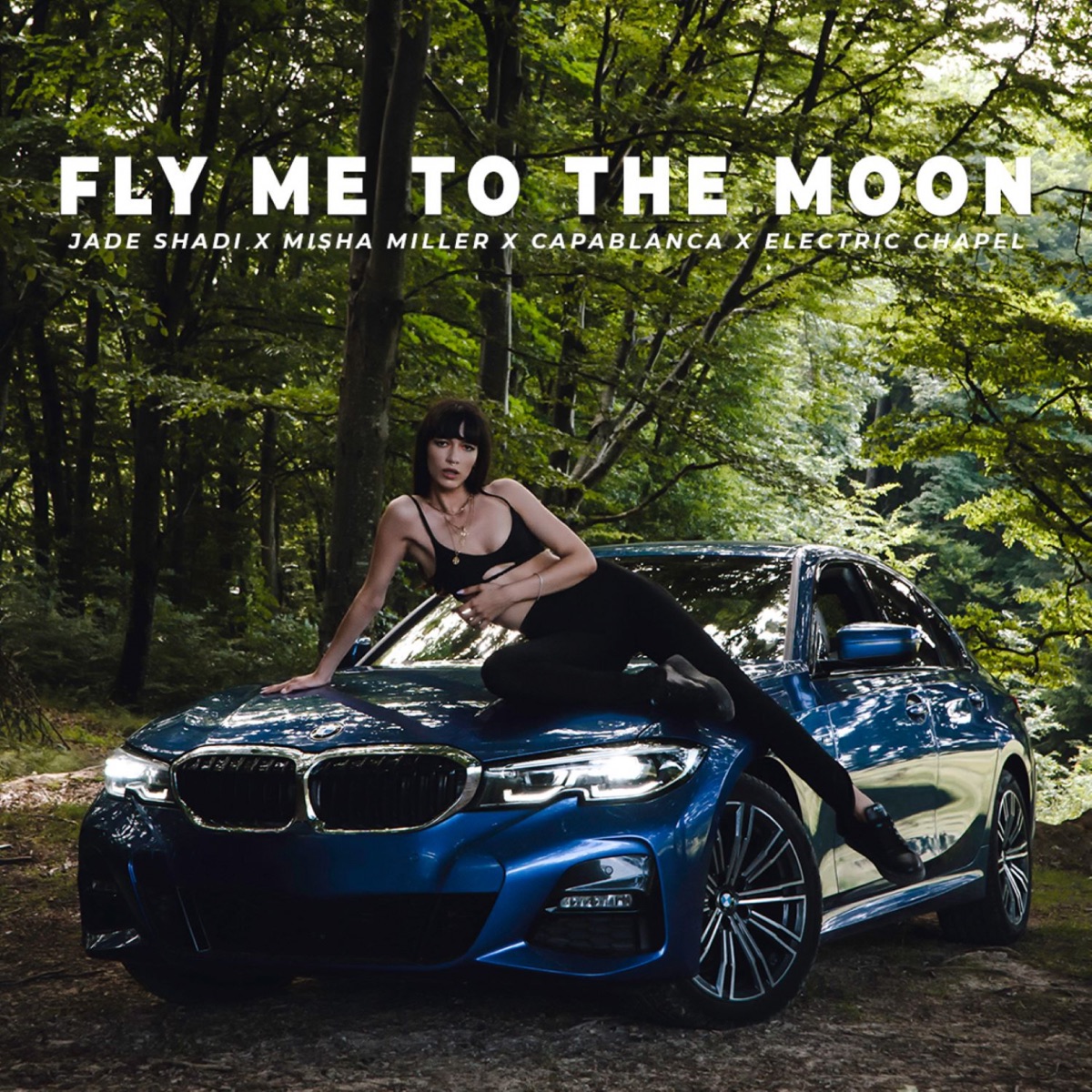 Fly Me To The Moon (feat. Electric Chapel) - Single by Jade Shadi, Misha Miller & Capablanca album cover