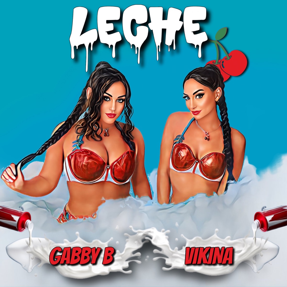 Leche (feat. Vikina) - Single by Gabby B album cover