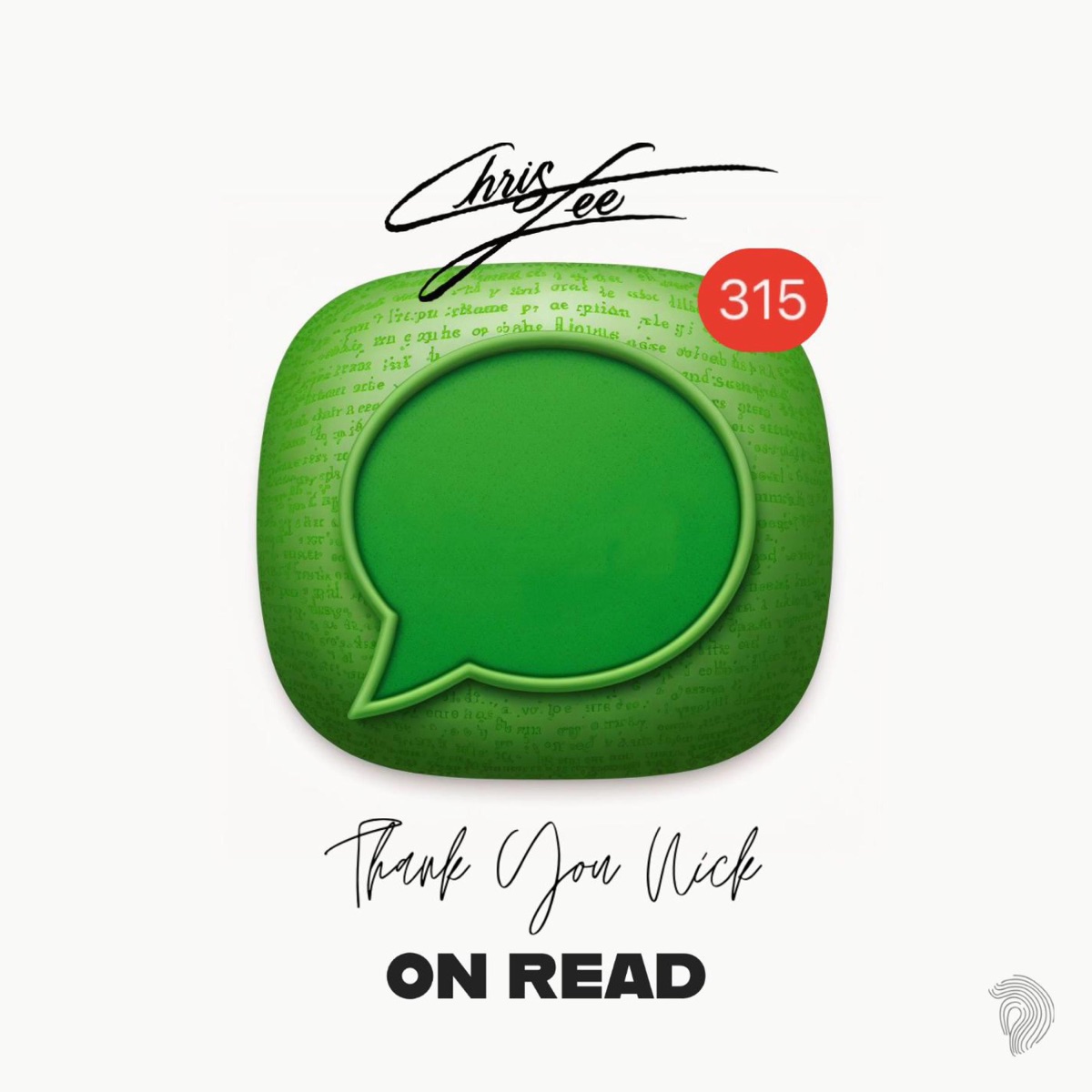 On Read - Single by ChrisLee & Thank You Nick album cover