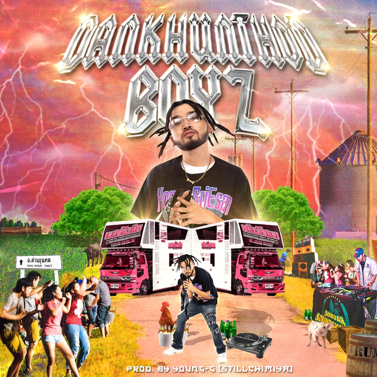 DANKHUNTHOD BOYZ - Single by YIMMI BOYZ album cover