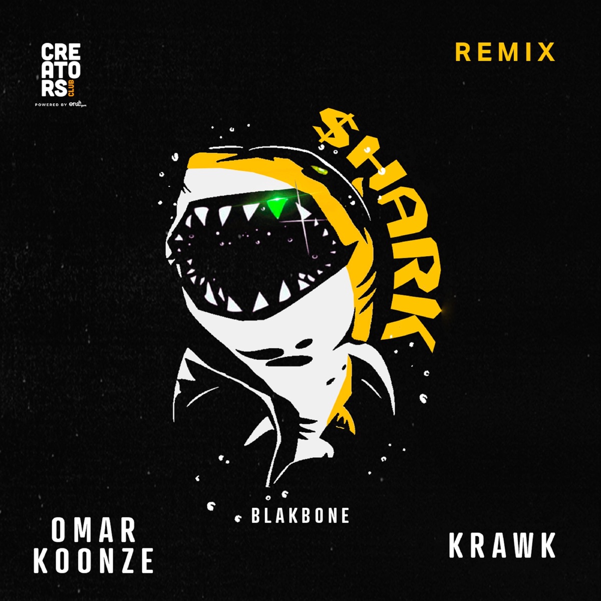 Shark (Spanish Remix) - Single by Krawk, Omar K11 & BlakBone album cover