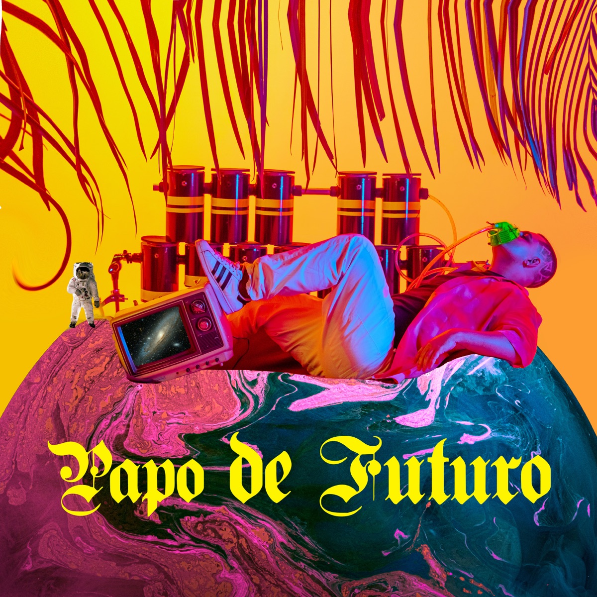 Papo de Futuro - Single by Gravnave album cover