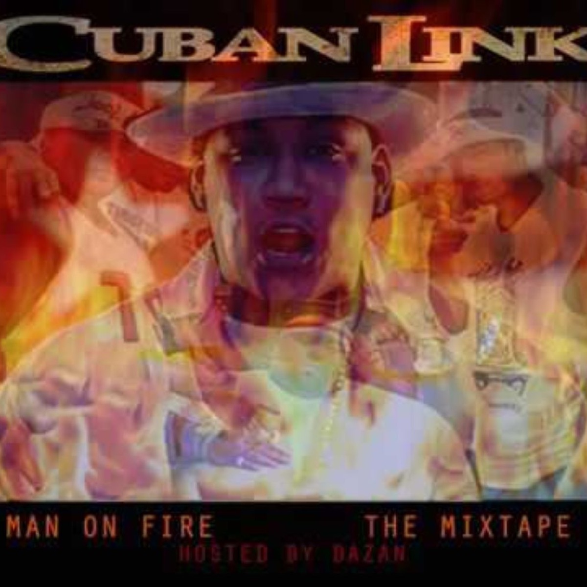 Man On Fire: The Mixtape by Cuban Link album cover