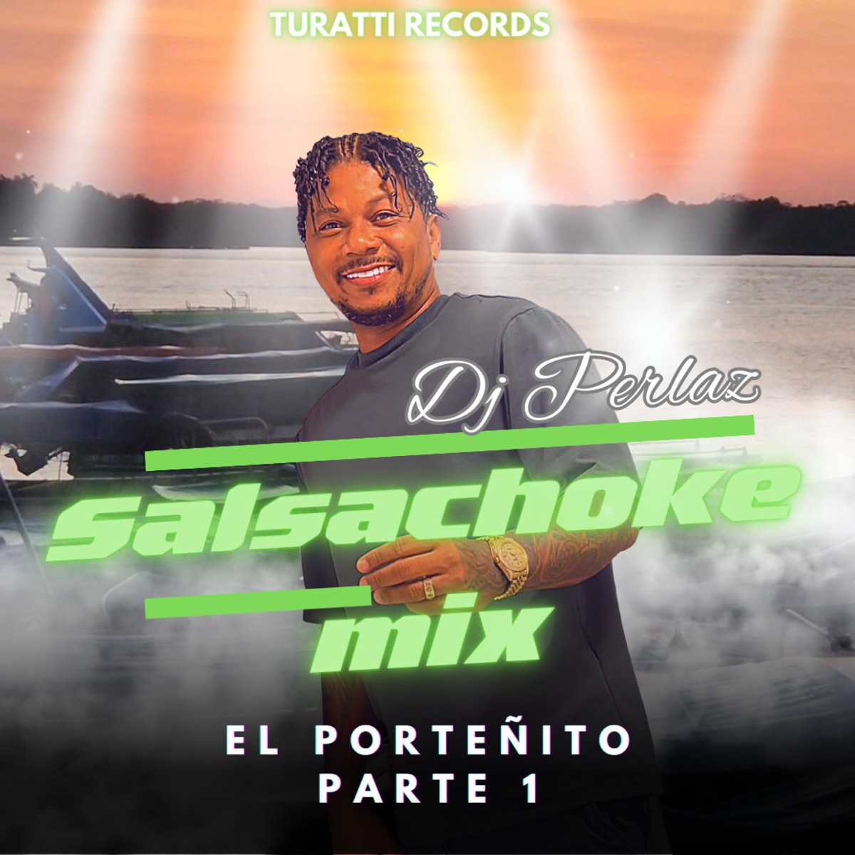 SALSACHOKE MIX PARTE 1 EL PORTEÑITO - Single by Turatti record album cover