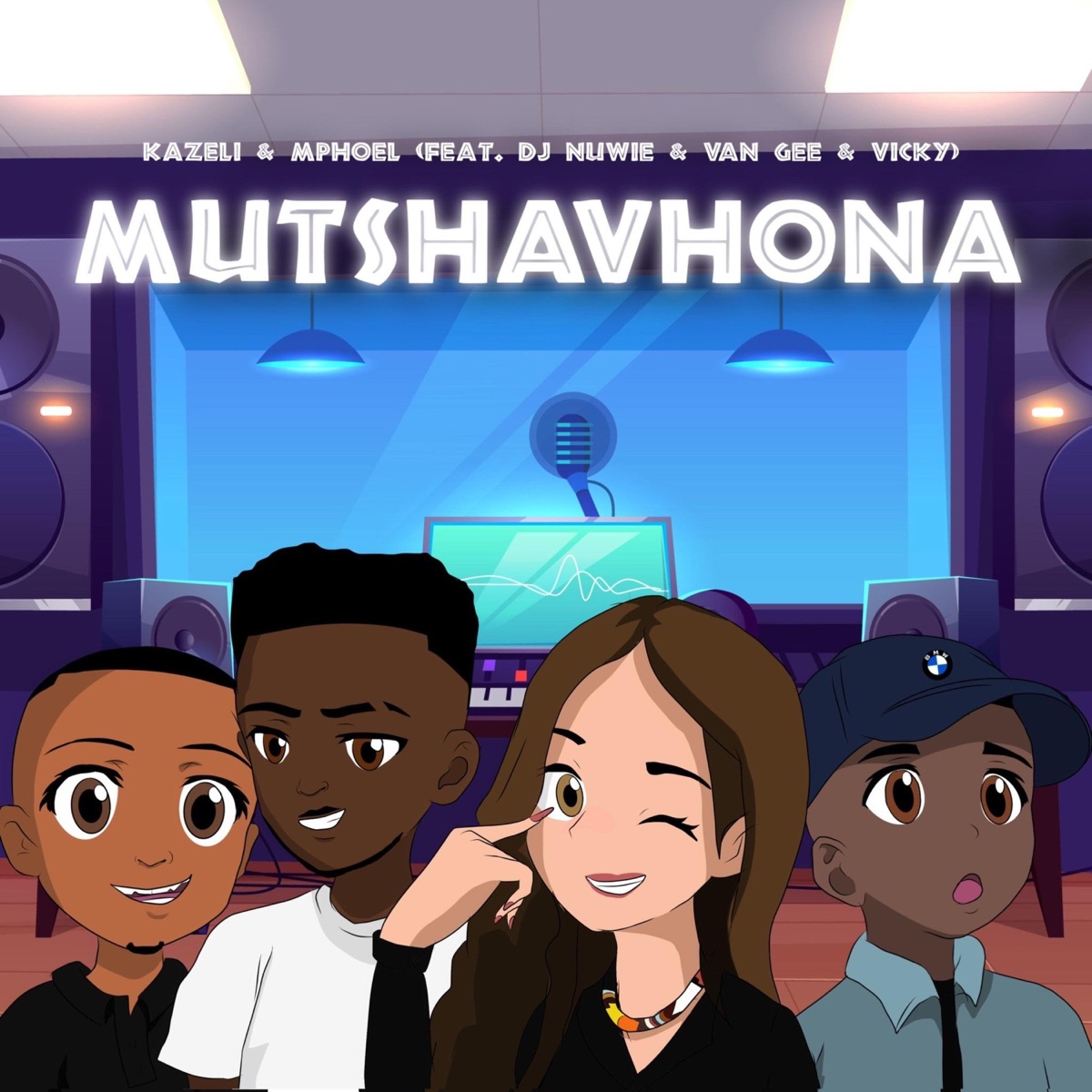 Mutshavhona (feat. Van Gee & Vicky & Dj Nuwie) - Single by Kazeli & MphoEL album cover