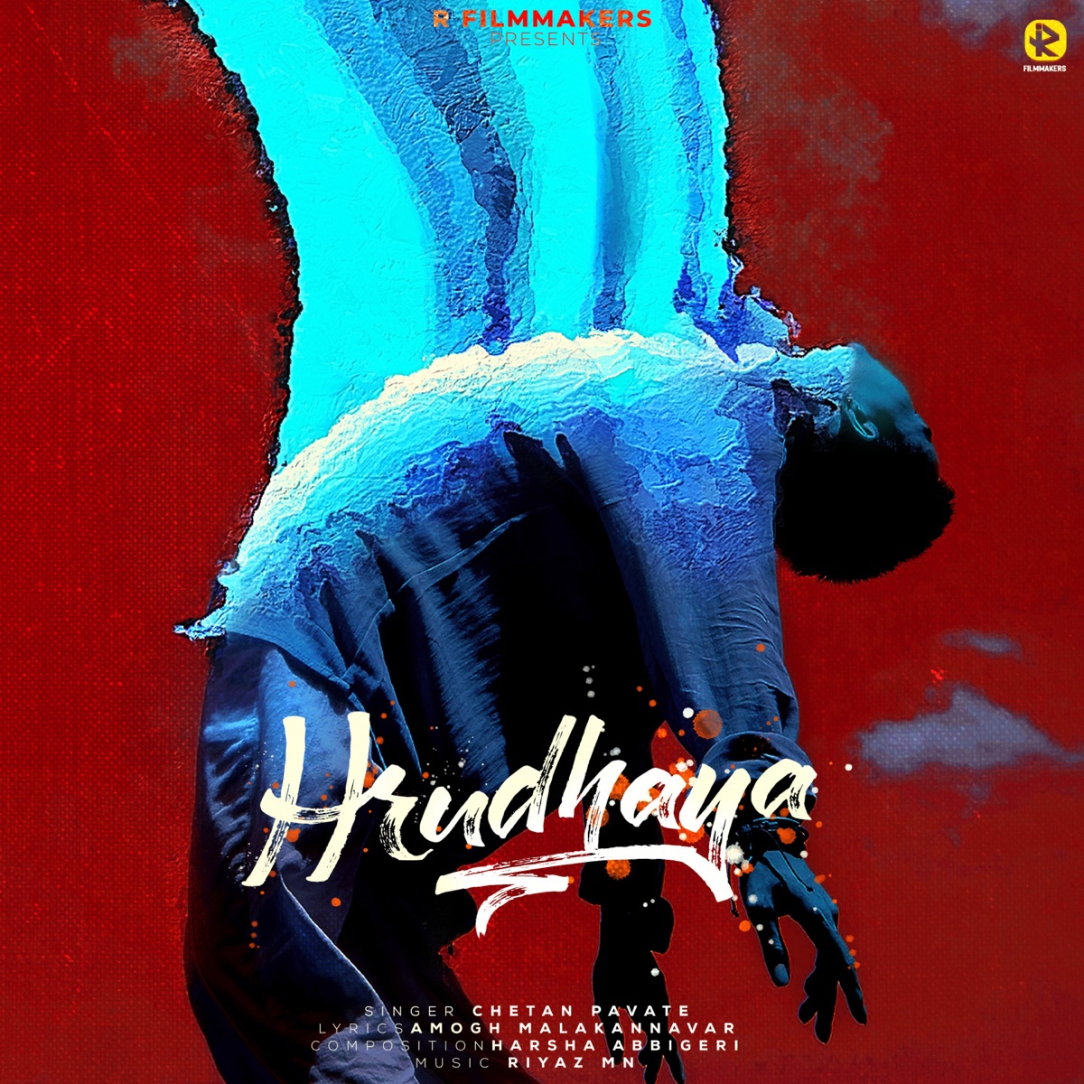 Hrudhaya - Single by Riyaz MN, Chetan Pavate & Amogh Malakannavar album cover
