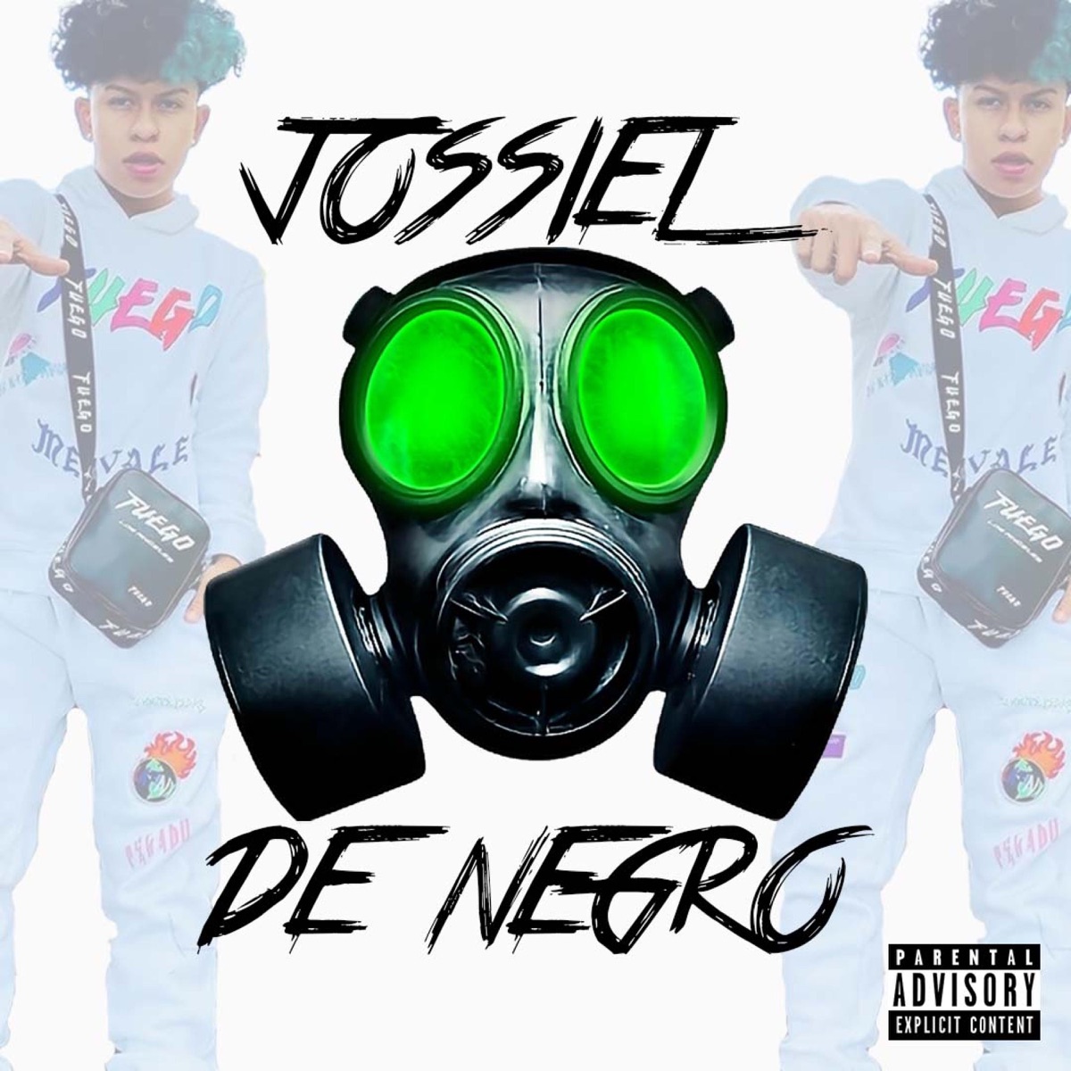 De negro (feat. Dj Licona) - Single by Jossiel album cover