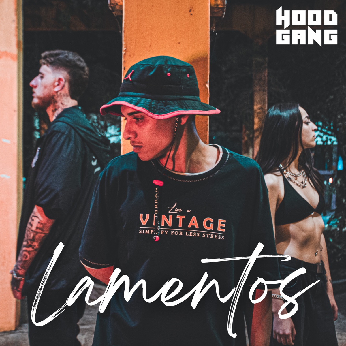Lamentos (feat. LZ Real, Nobre Dan & Meduzza) - Single by Hood Gang album cover