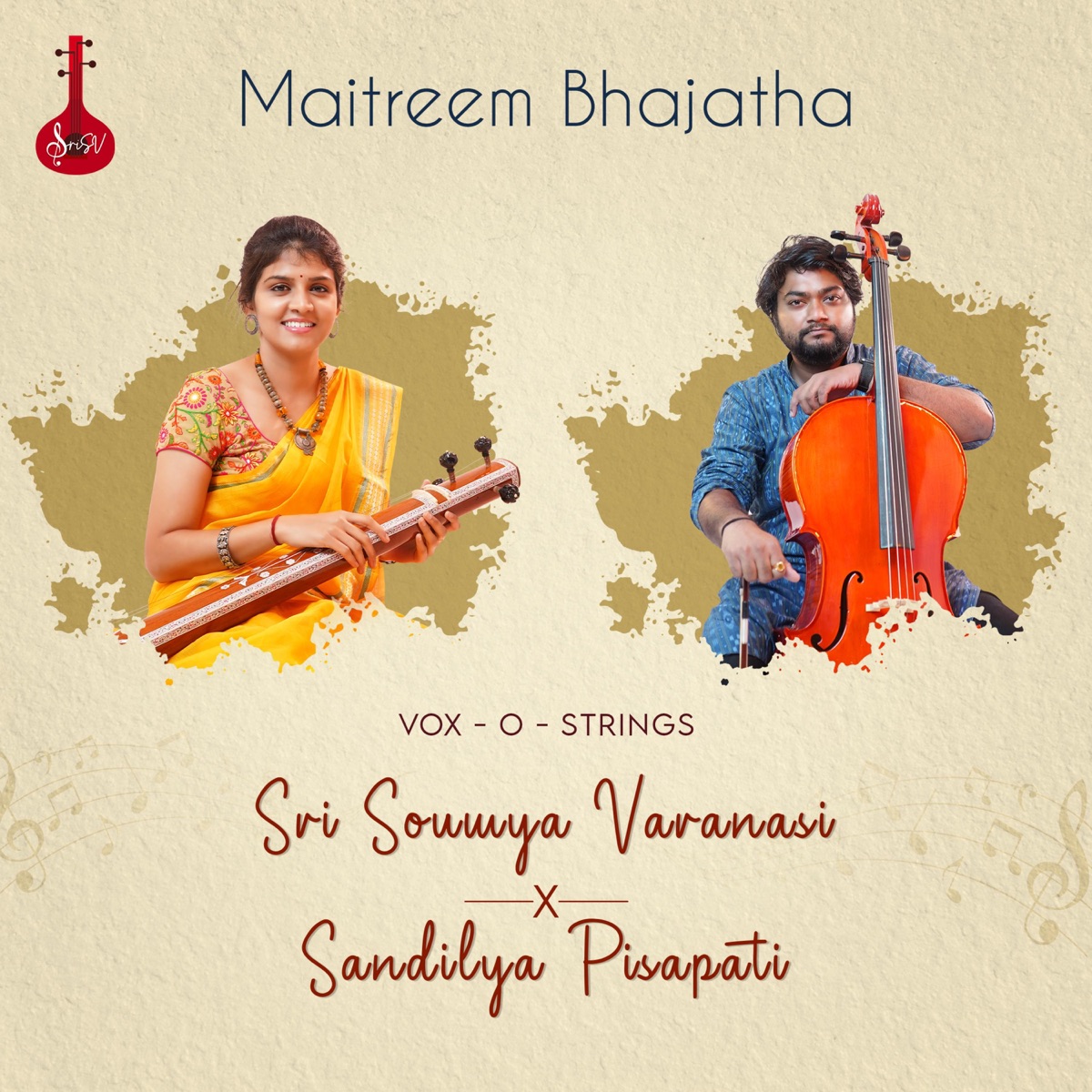 Maitreem Bhajatha (feat. Sandilya Pisapati) - Single by Sri Soumya Varanasi album cover