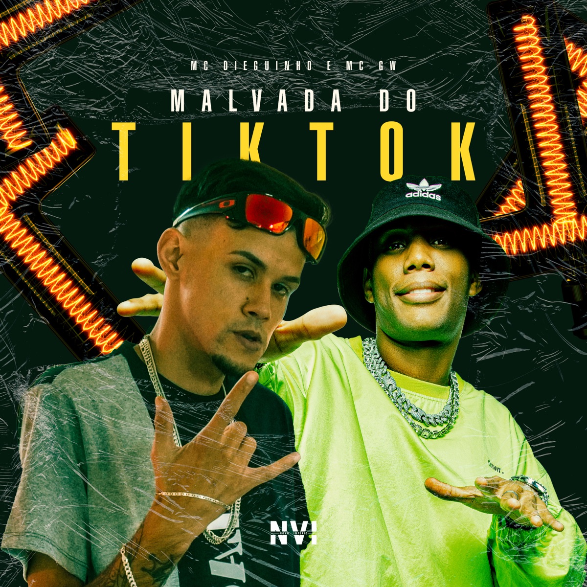 Malvada do Tiktok - Single by MC Dieguinho, Dieguinho NVI & MC GW album cover