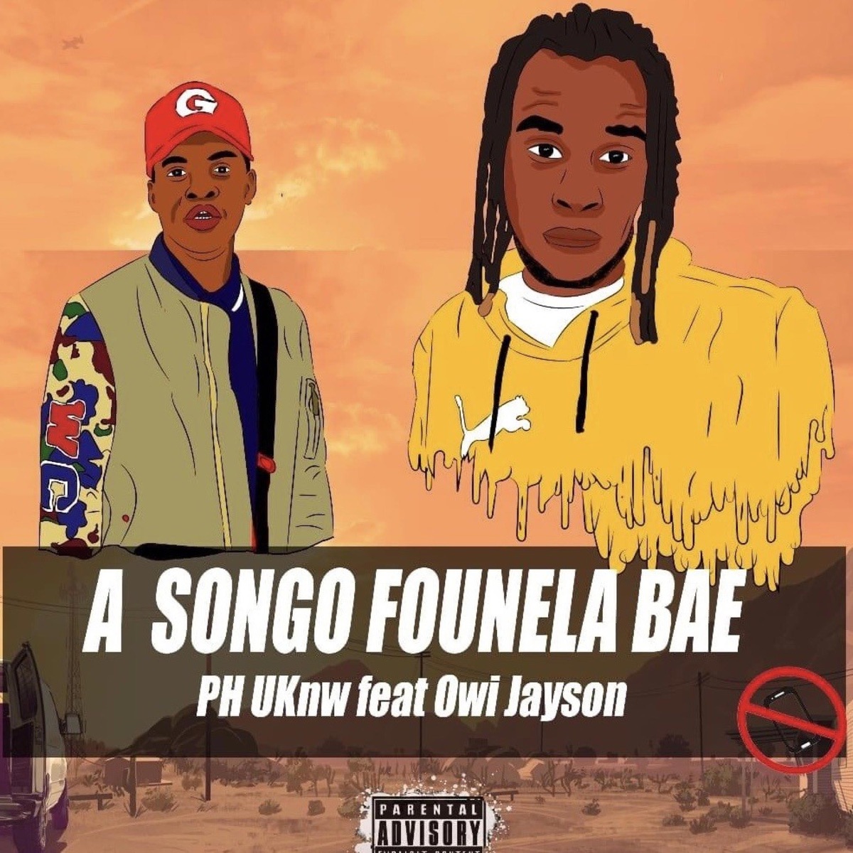 Asongo Founela Bae (feat. Owi Jayson) - Single by Ph uknw album cover