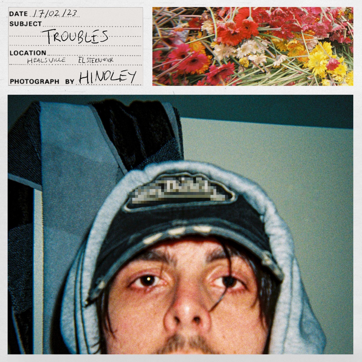 Troubles (feat. iwasoscar) - Single by Hindley album cover