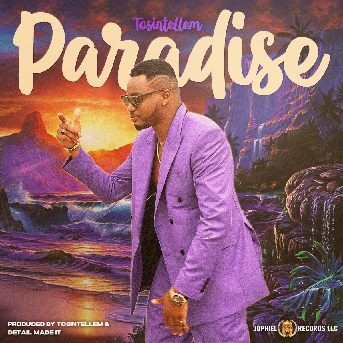 PARADISE - Single by tosintellEM album cover