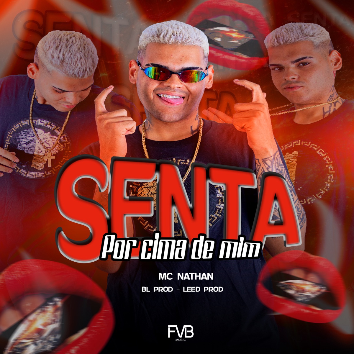 Senta por Cima de Mim - Single by mc nathan, BL PROD & LEED PROD album cover