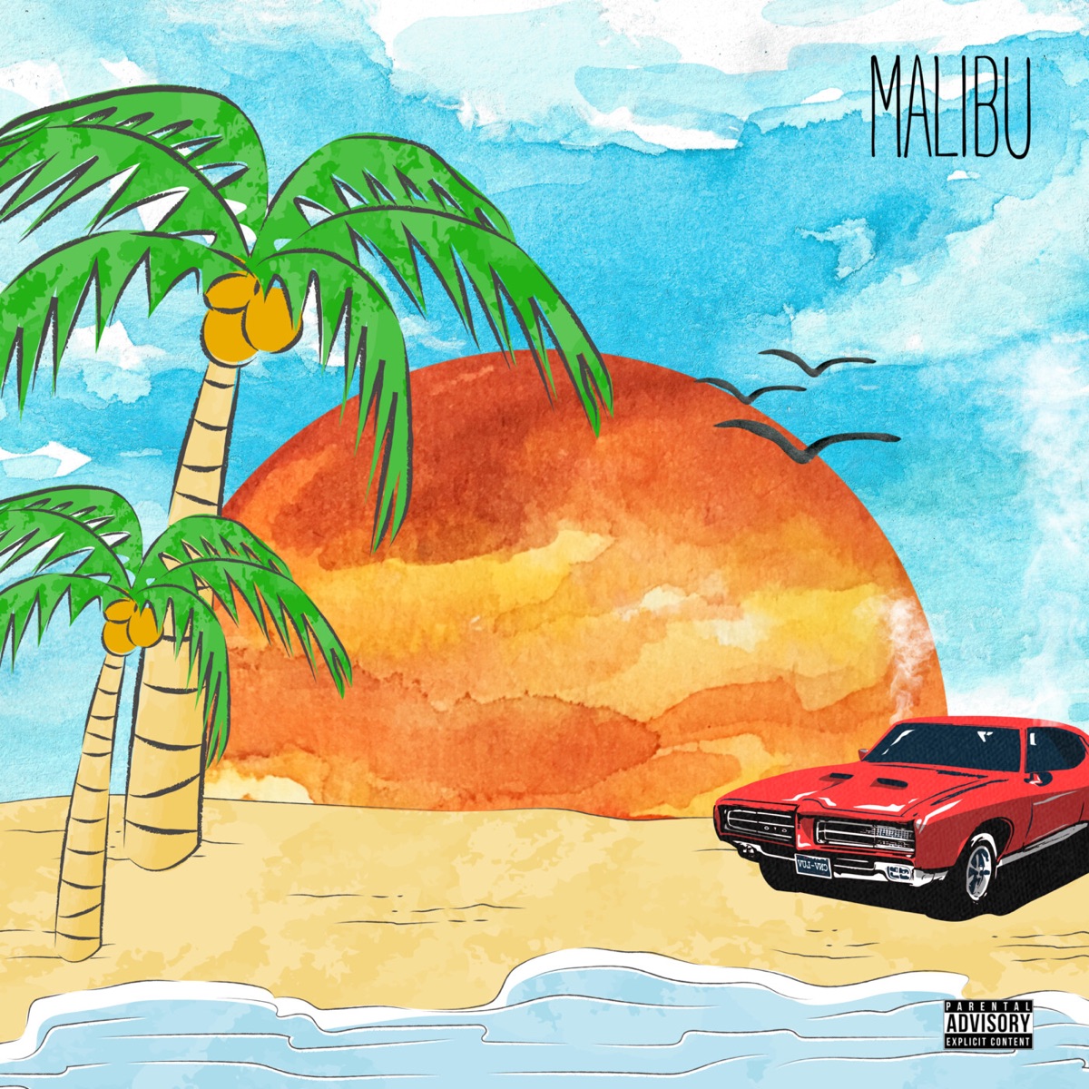 Malibu - Single by LV, Reis & Xavier2bit album cover
